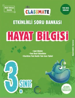 3. Sınıf Classmate (ESB) Hayat Bilgisi Etkinlikli Soru Bankası