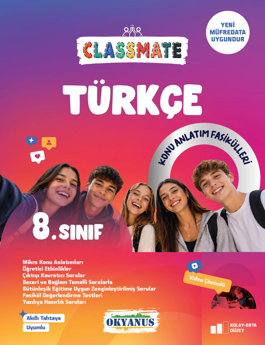 8. Sınıf Türkçe Konu Fasikülleri
