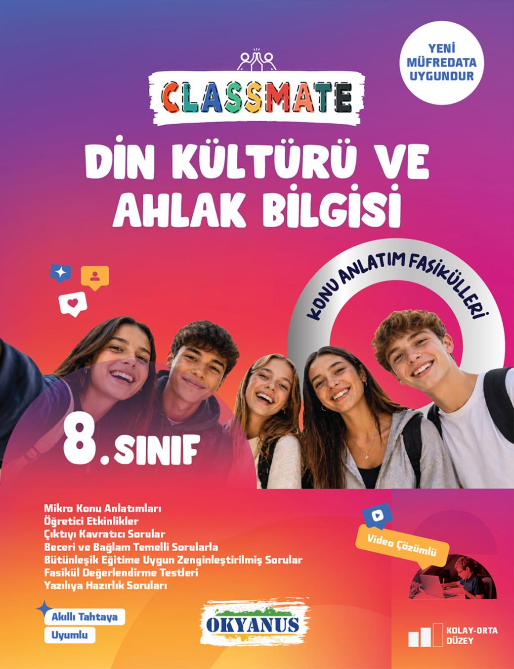 8. Sınıf Din Kültürü Ve Ahlak Bilgisi Konu Fasikülleri