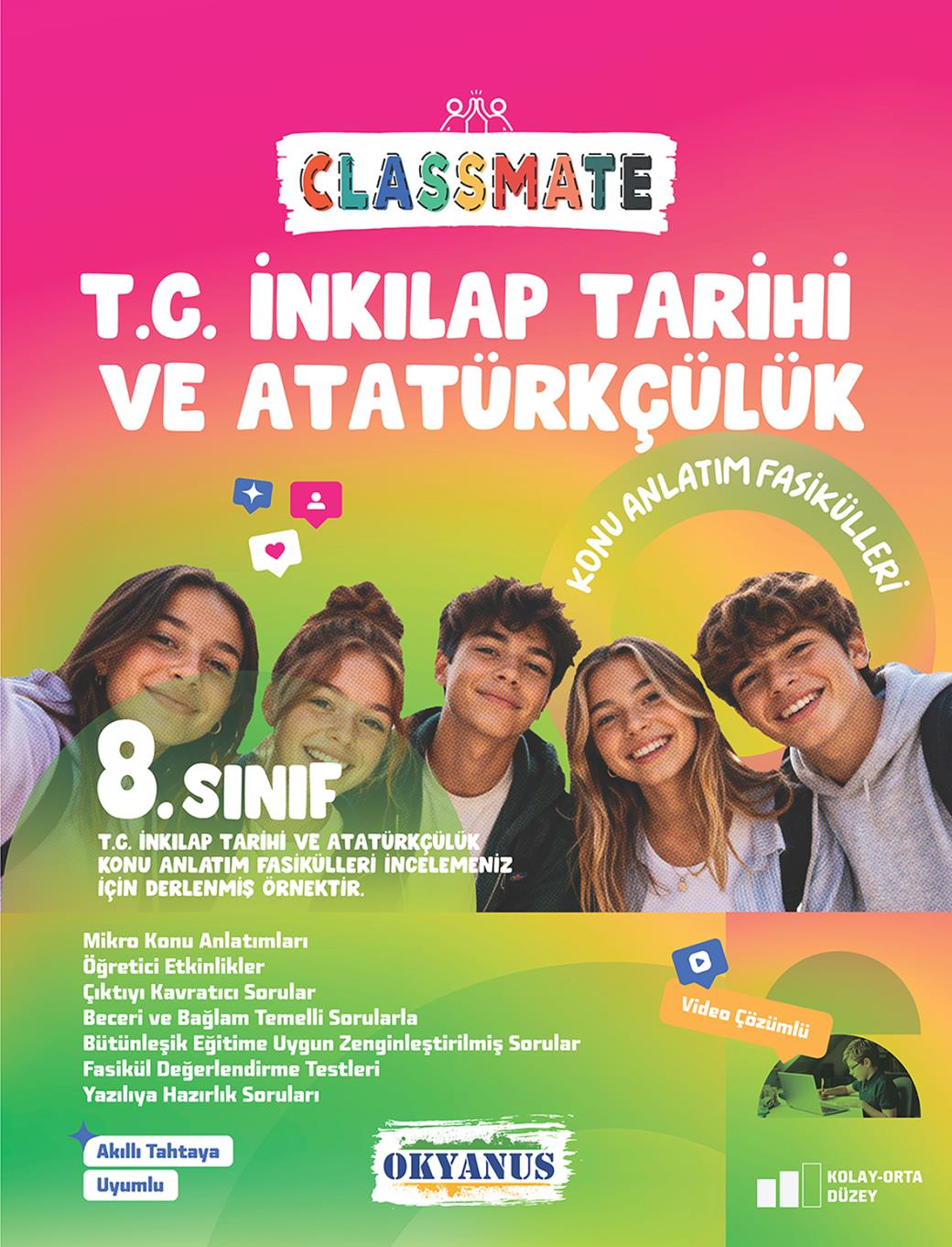 8. Sınıf T.C. İnkılap Tarihi Ve Atatürkçülük Konu Fasikülleri